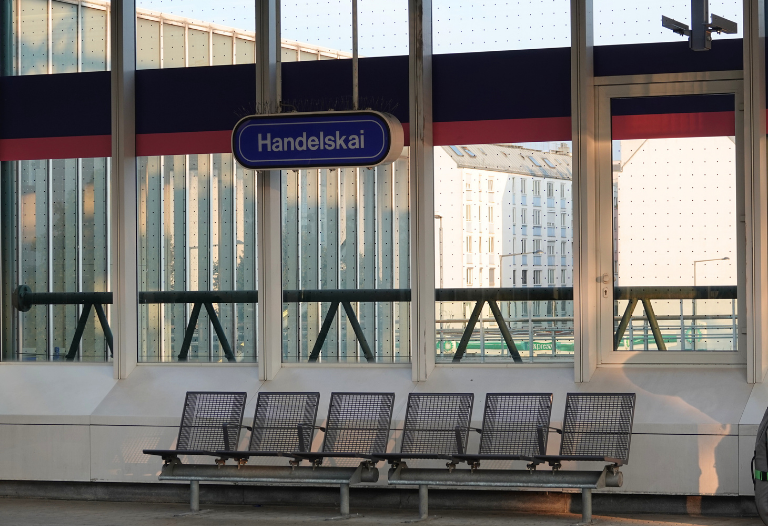 SEEN Elements als Folienrolle ÖBB Handelskai