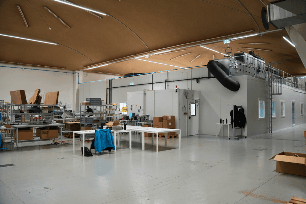 SEEN Standort in Frastanz - Produktionshalle